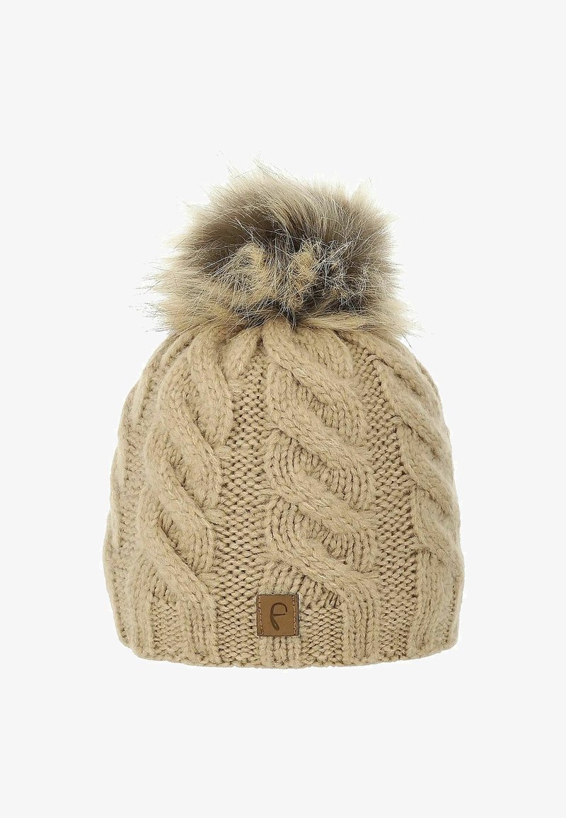 Faera BOMMEL ZOPFMUSTER - Beanie - braun