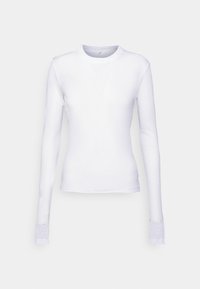 LONGSLEEVE - Top s dlouhým rukávem - true white