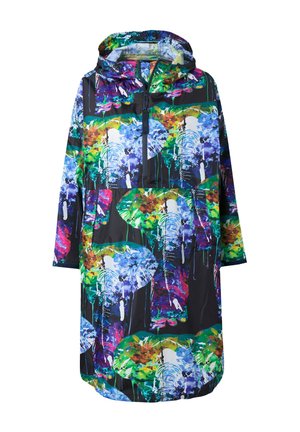 LAURASØN FUNKTIONS-REGENCAPE, UNISEX - Parkatakki - blue gray