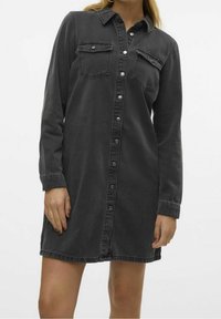 Vero Moda Jeansklänning - black denim