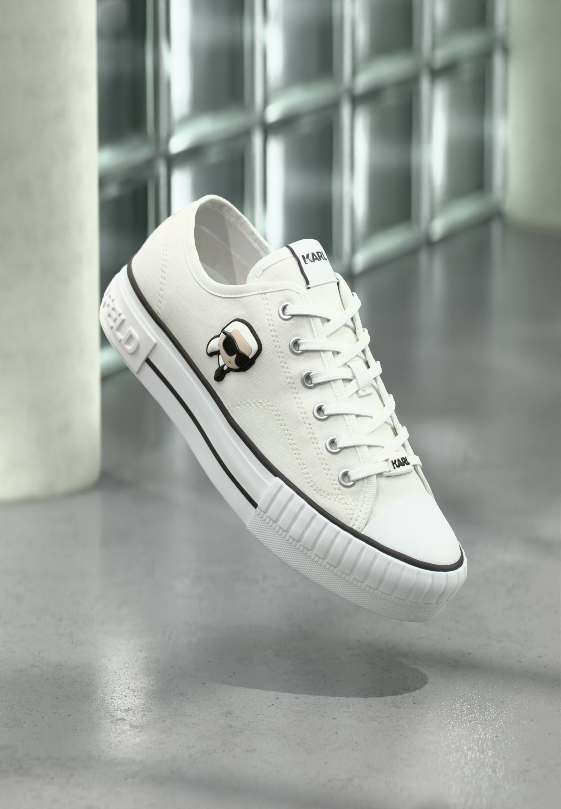 KARL LAGERFELD IKON KAMPUS MAX - Trainers - white - Zalando