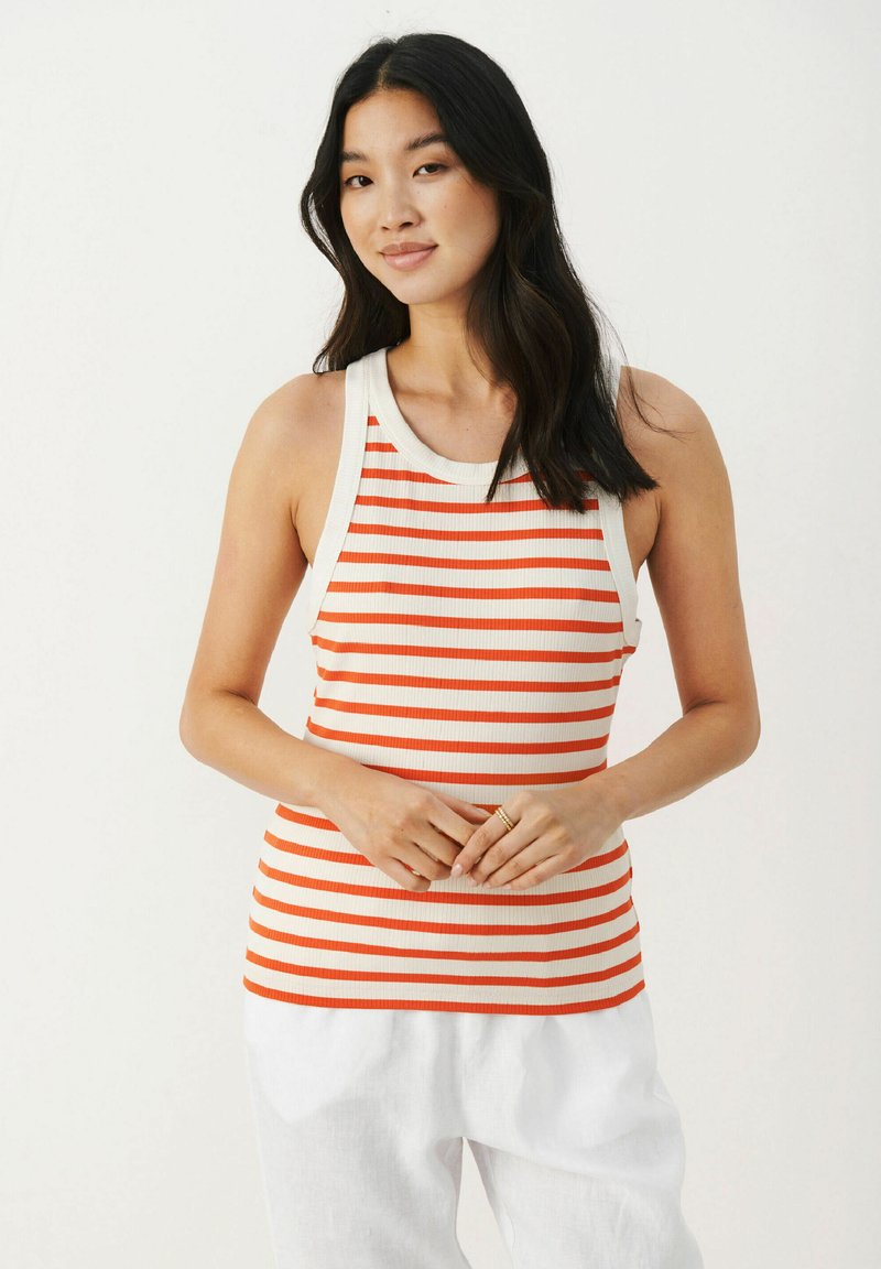 Angie Pullover | Grenadine Stripe