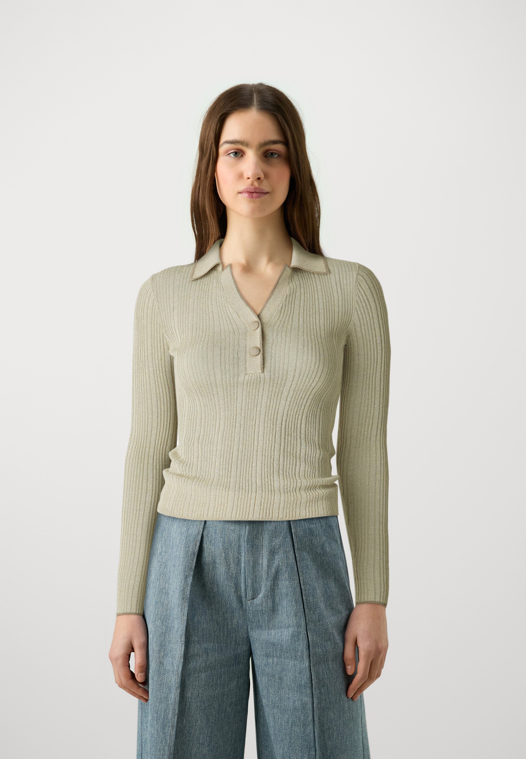 LIU JO CHIUSA Maglione gold/dorato Zalando