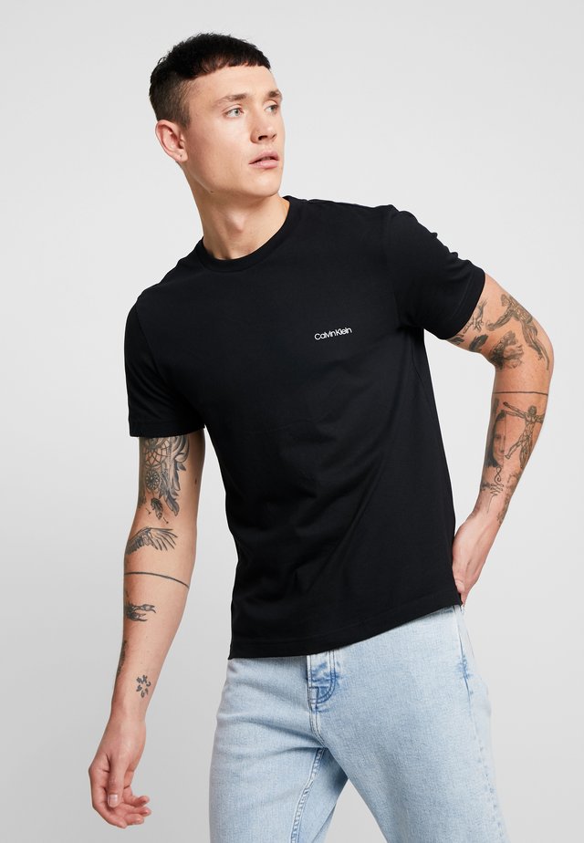 CHEST LOGO - Basic T-shirt - black