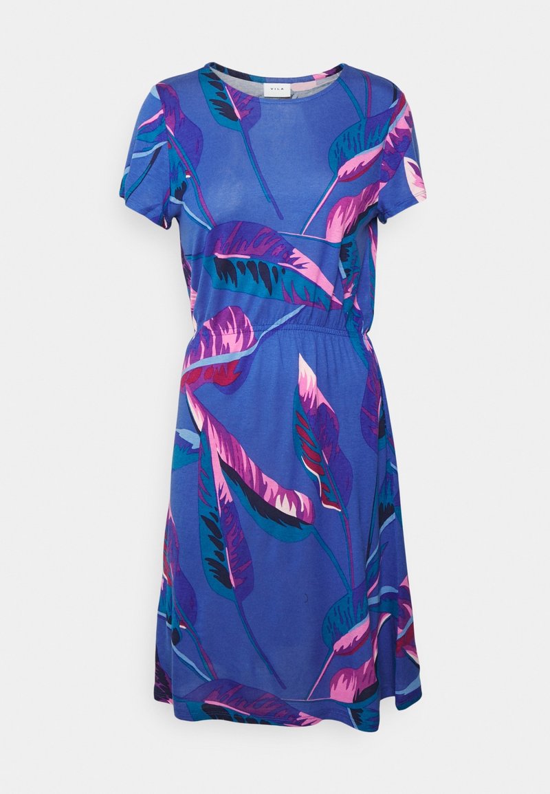 VILA Robe en jersey - royal blue