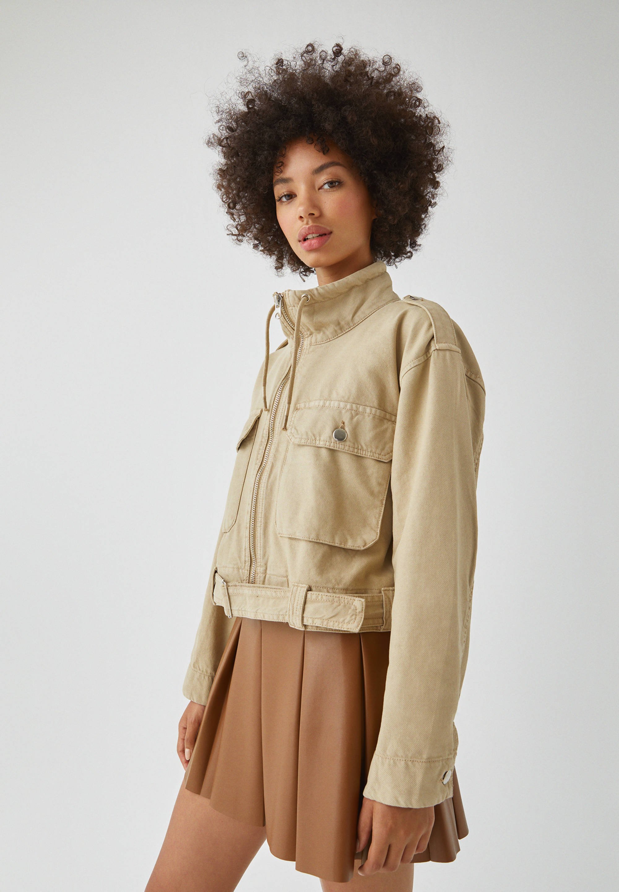 PULL&BEAR Tunn jacka sand Zalando.se PULL&BEAR Tunn jacka khaki Zalando.se