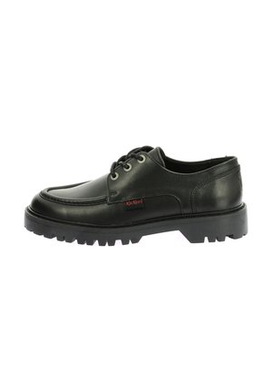 Kickers DERBIES DECKLOWY - Stringate - noir