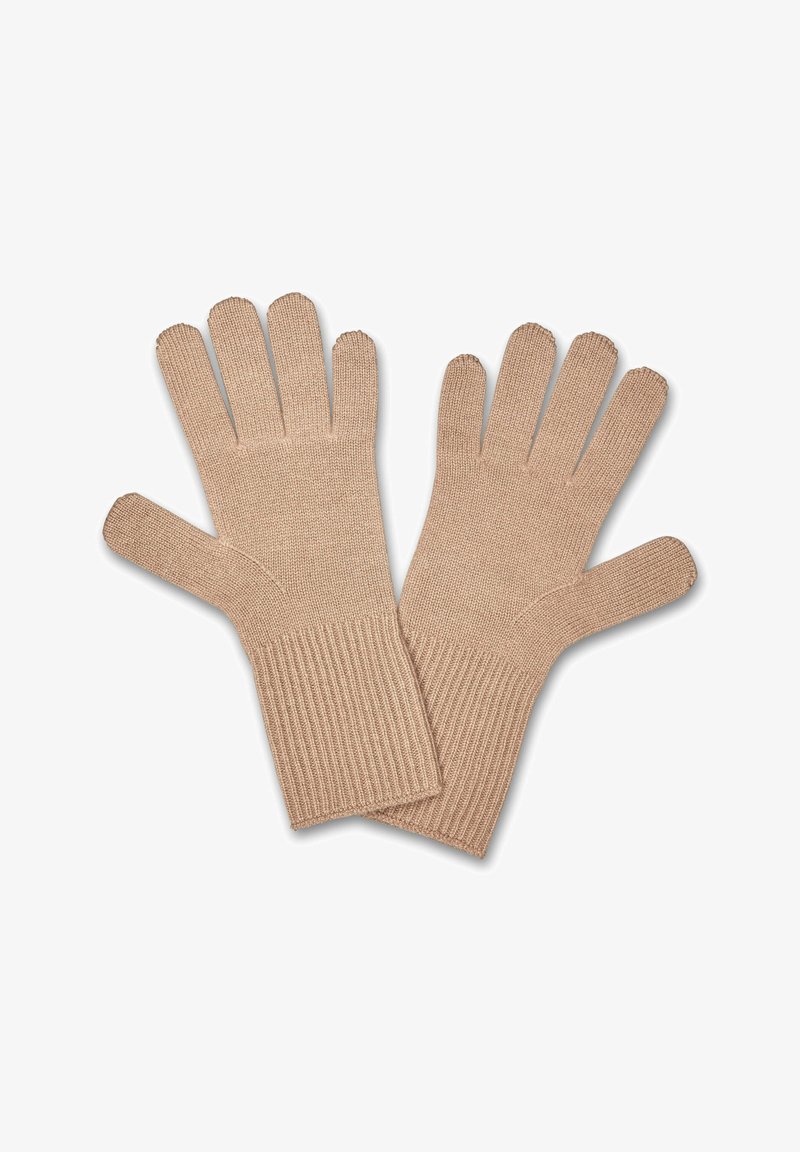 FALKE GLOVES CASHMERE UNISEX - Fingerhandschuh - camel
