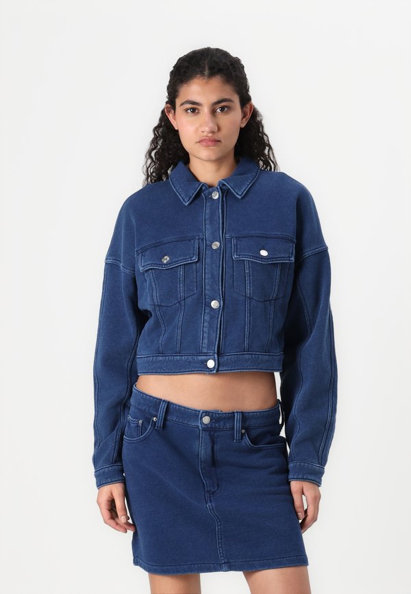 JACKET - Denim jacket - medium indigo