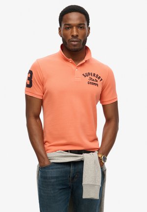 Superdry & Co STATE - Polo - sunburst coral