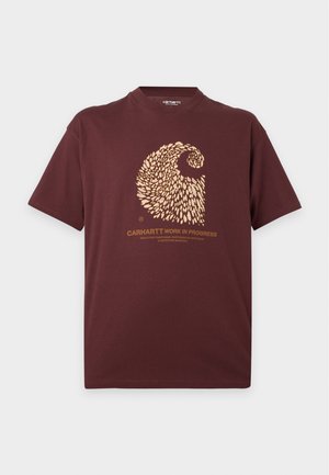 Carhartt WIP, ENTRANCE - Μπλουζάκι με στάμπα - amarone