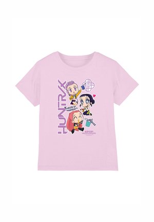 NETFLIX, KPOP DEMON HUNTERS HUNTRIX CHIBI RAMYEON UNISEX - Print T-shirt - pink