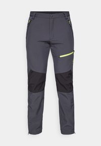 MAN PANT - Szabadtéri nadrágok - antracite/nero/acido