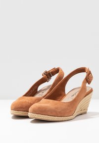 Tamaris Escarpins compensés - cognac