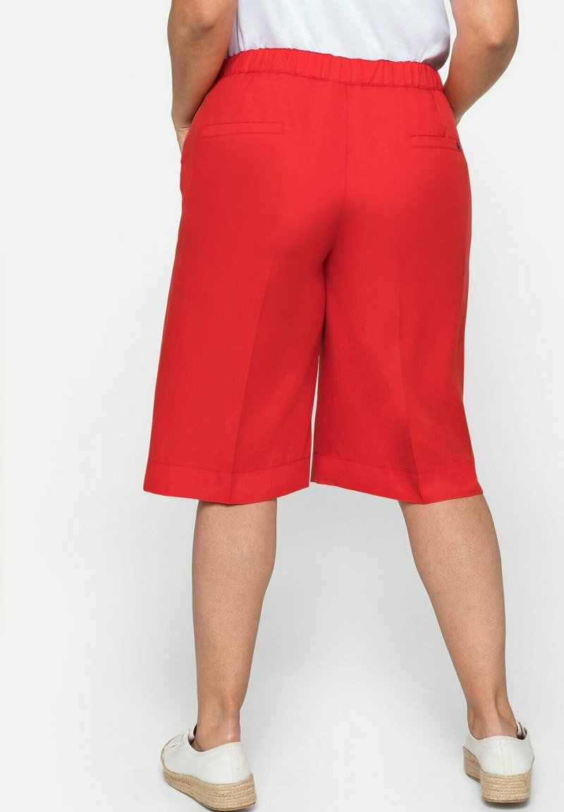 Damen Kleider | Sheego Shorts feuerrot/rot - JG52222 Damen Kleider | Sheego Shorts feuerrot/rot - JG52222