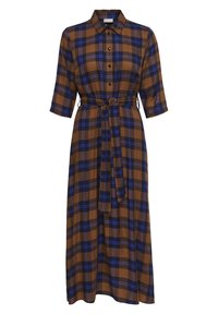 JDYSTAY SHIRT DRESS - Ingruha - brown/blue