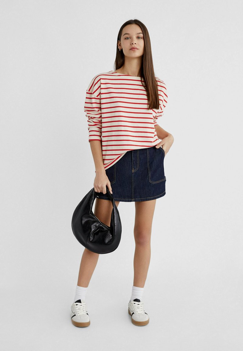 Stradivarius OVAL - Sac ?� main - black/noir - ZALANDO.FR