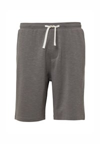 DETROIT-BERMUDA MIT FLAMMGARNSTRUKTUR IM RELAXED FIT - Jogginghose - grau meliert