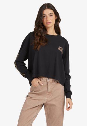 Long sleeved top - black