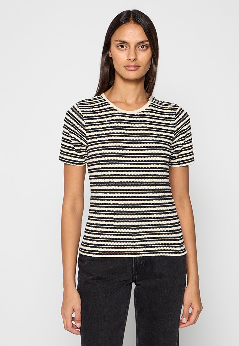 Mexx T-shirt print zwart