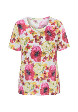 MIAMODA, T-Shirt print - snow white
