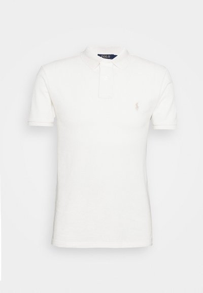 Polo Ralph Lauren SLIM FIT MESH POLO SHIRT - Polo - antique cream