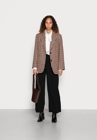 Tommy Hilfiger JACQUARD TIE BLOUSE - Camisola de manga comprida - white