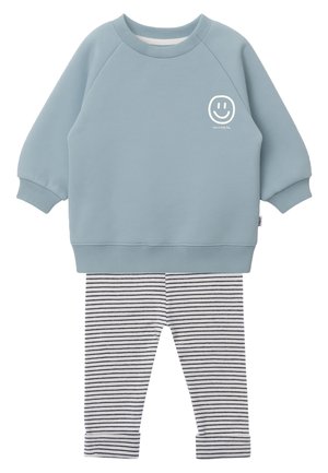 2 PIECE SET SMILEY - Sweatshirt - blue