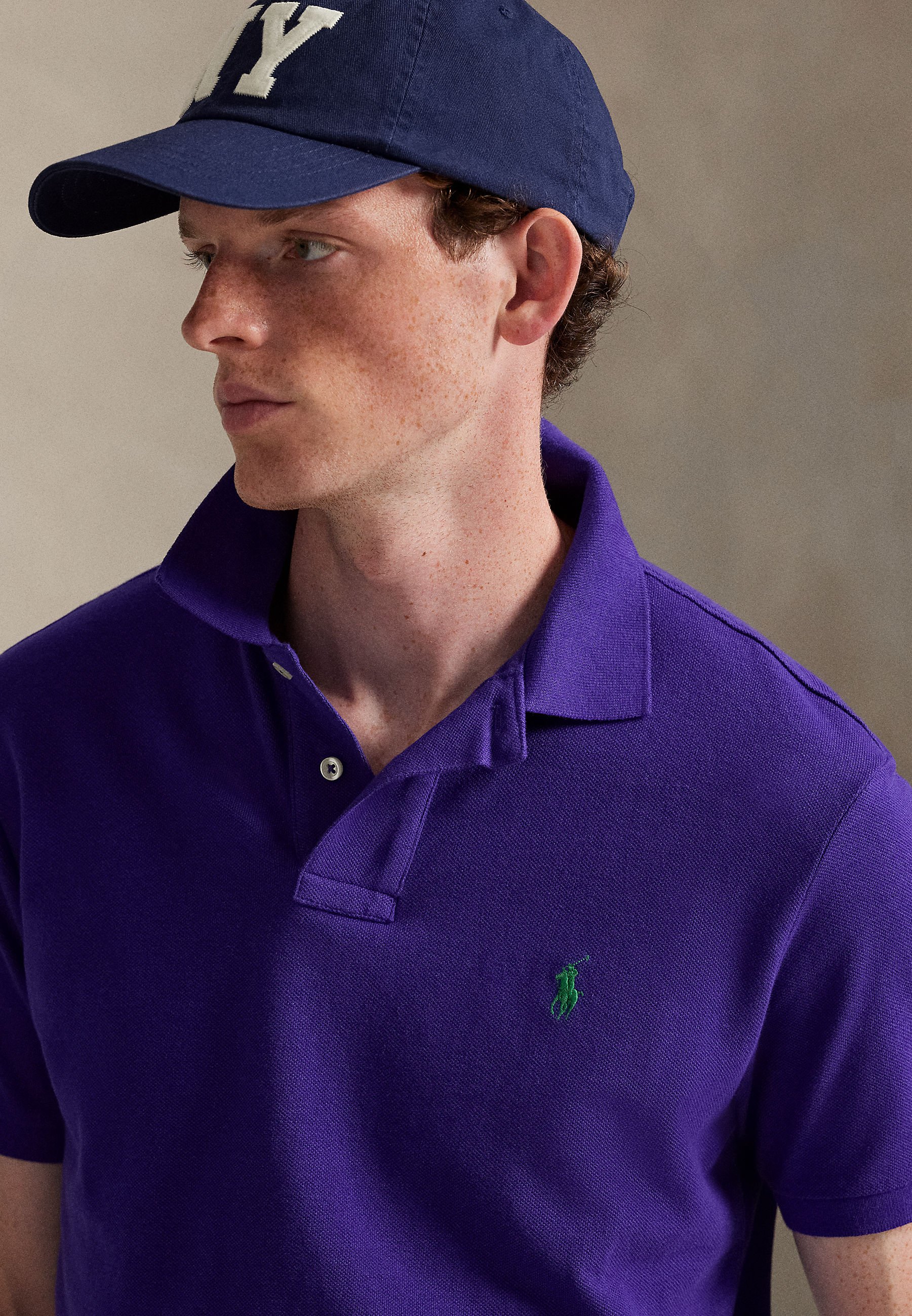 Polo Ralph Lauren THE ICONIC MESH POLO SHIRT - Polo shirt - chalet