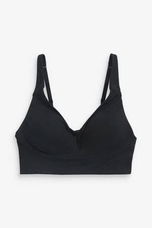 DAISYFOREVER COMFORTÂ LONGLINE - Alustoppi - black