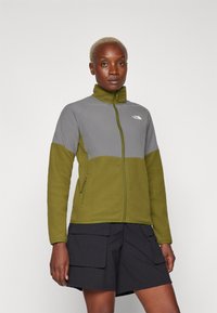 The North Face GLACIER HEAVYWEIGHT FULL ZIP JACKET - Jakna iz flisa - forest olive/smoked pearl
