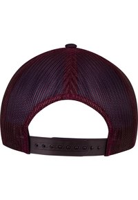 Flexfit Cap - dark red/white