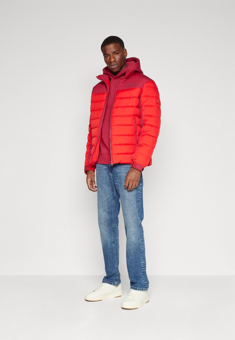 tommy hilfiger jacket men red