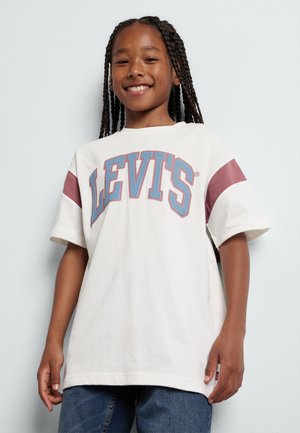 SPORT TEE - T-shirt imprimé - cloud dancer