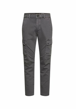 camel active, FLEXXXACTIVE© CARGO HOSE REGULAR FIT - Cargobukser - gunmetal