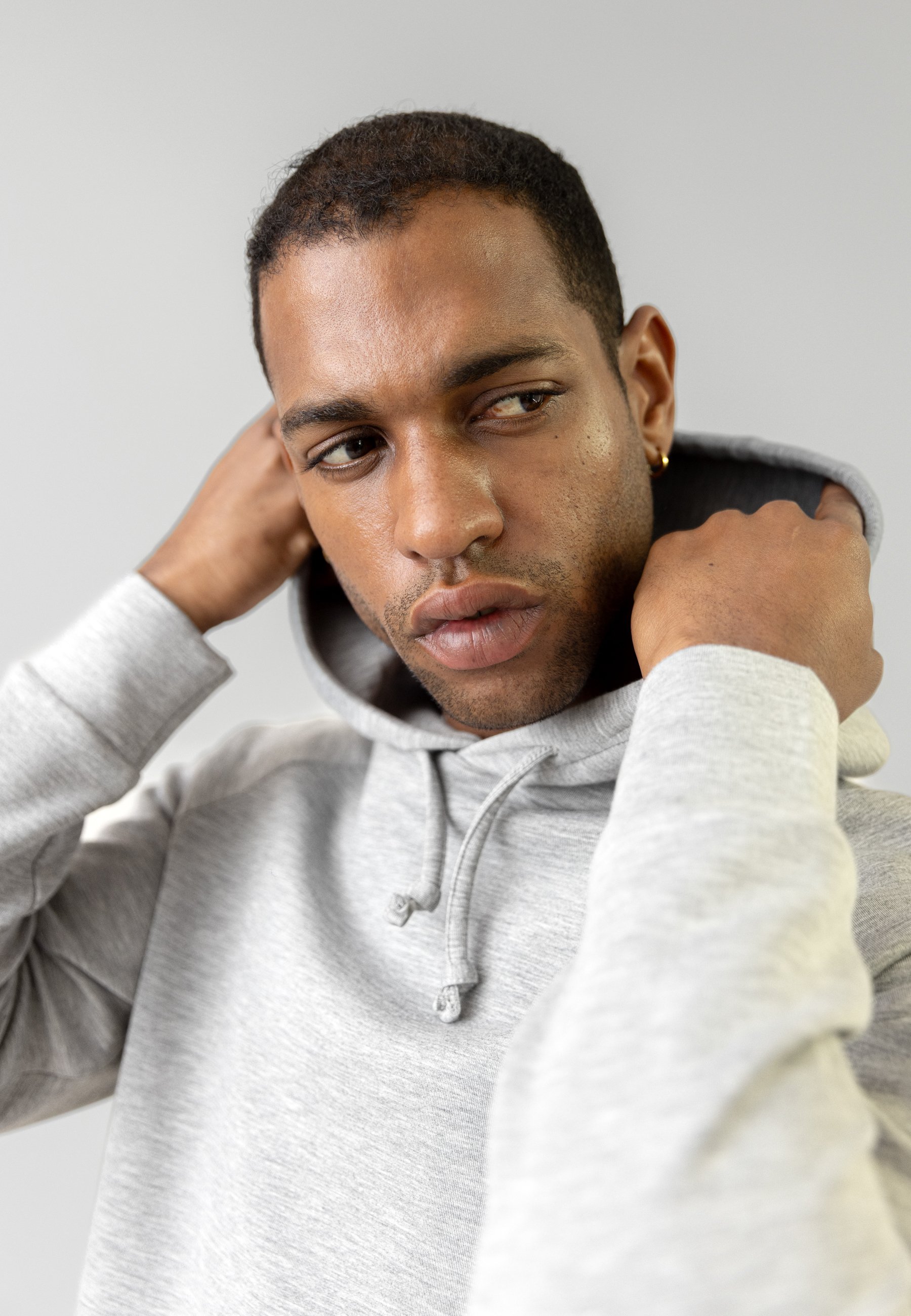 Mos Mosh Gallery ABEL - Hoodie - grey melange/grey - Zalando.ie