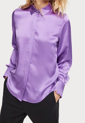 Hemdbluse - purple
