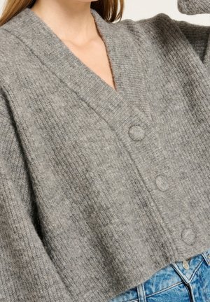 Chaqueta de punto - grey