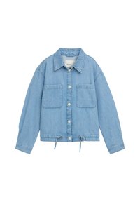 Traper jakna - used bleached blue denim