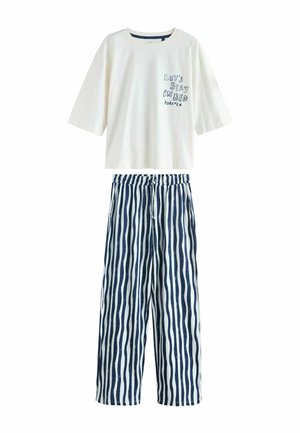 TALL FIT - SHORT SLEEVE SET - Pižamos komplektas - blue graphic