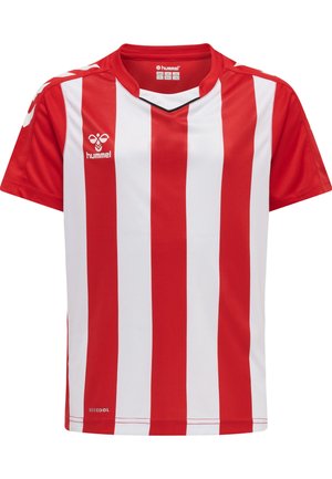Hummel CORE  - T-Shirt print - true red, white