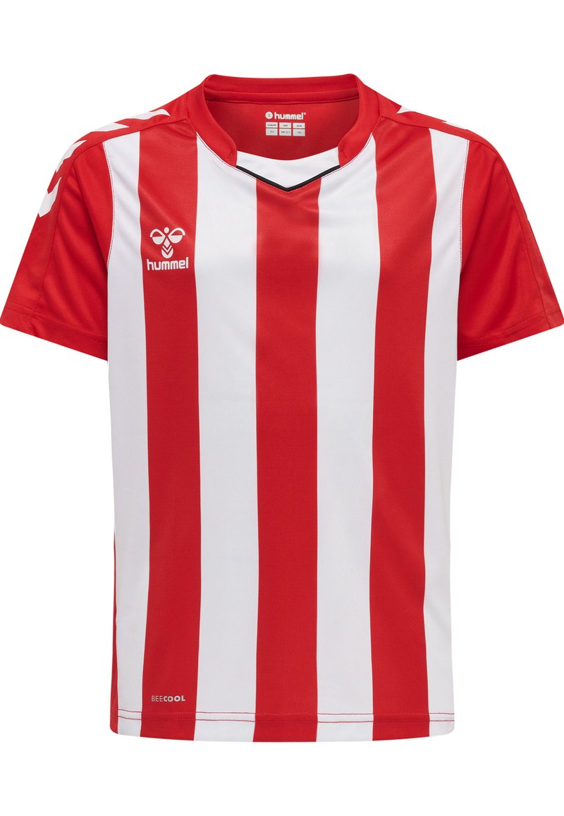 Hummel CORE  - T-shirts print - true red, white