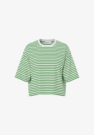 Pieces, PCSADIE 2/4 BOXY - Tričko s potlačou - mint green