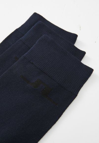 J.LINDEBERG BRIDGE BAMBOO SOCK 3PACK - Strømper - navy