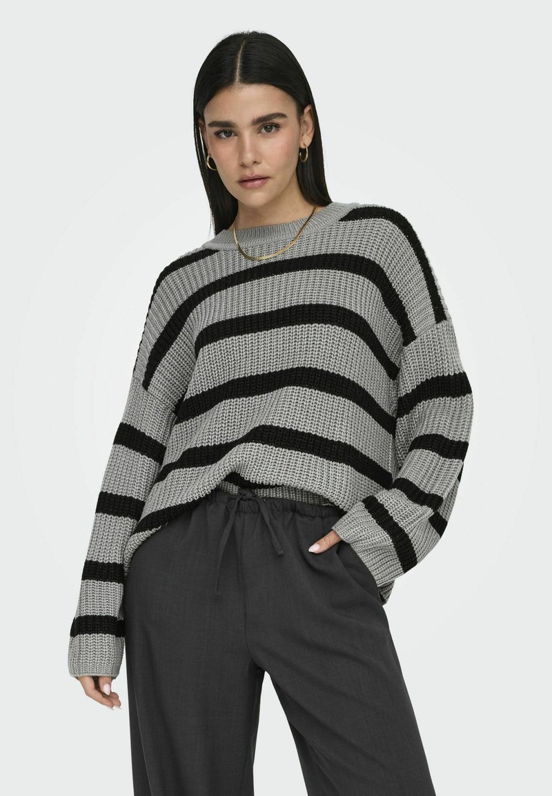 JDY JDYJUSTY STRIPE  - Trui - december sky