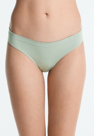 OYSHO, 3 SEAMLESS SOFT-TOUCH OPENWORK CLASSIC BRIEFS 3 PACK - Slip - apple green