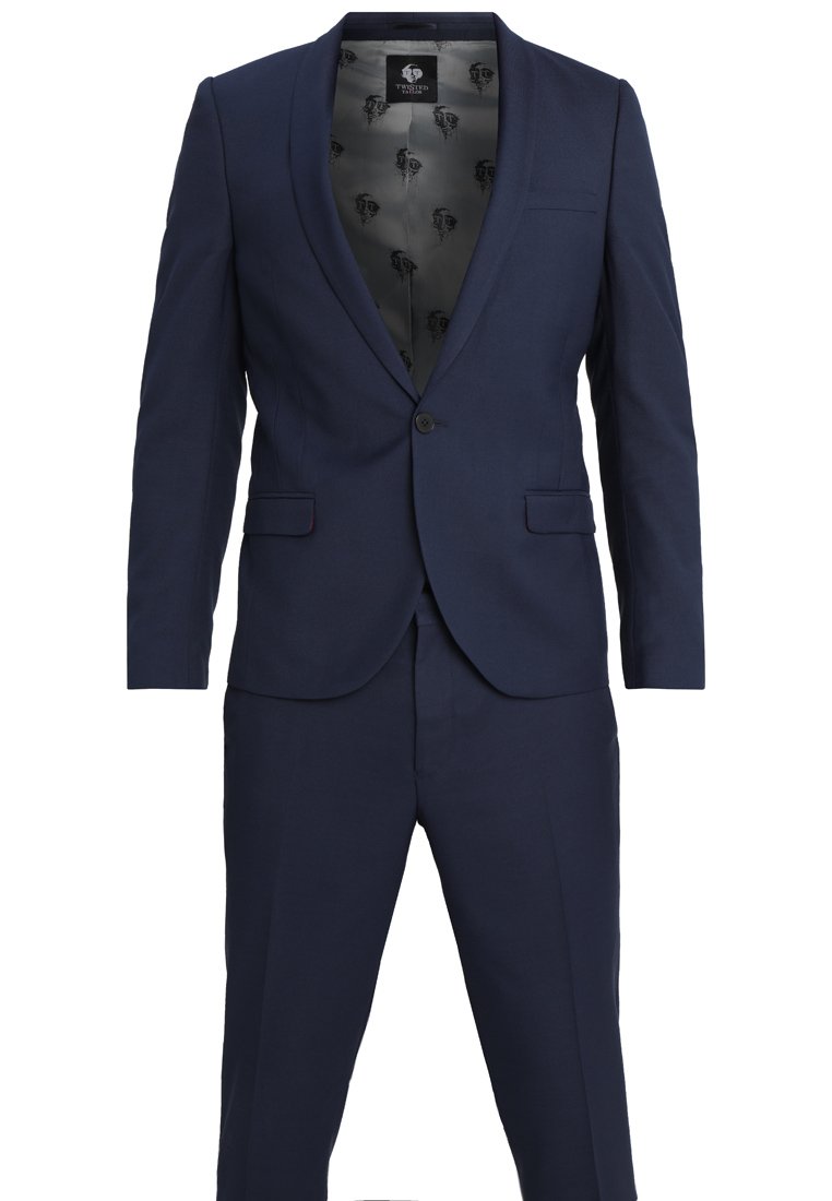 Twisted Tailor HEMINGWAY SUIT - Completo - navy/blu scuro - Zalando.it