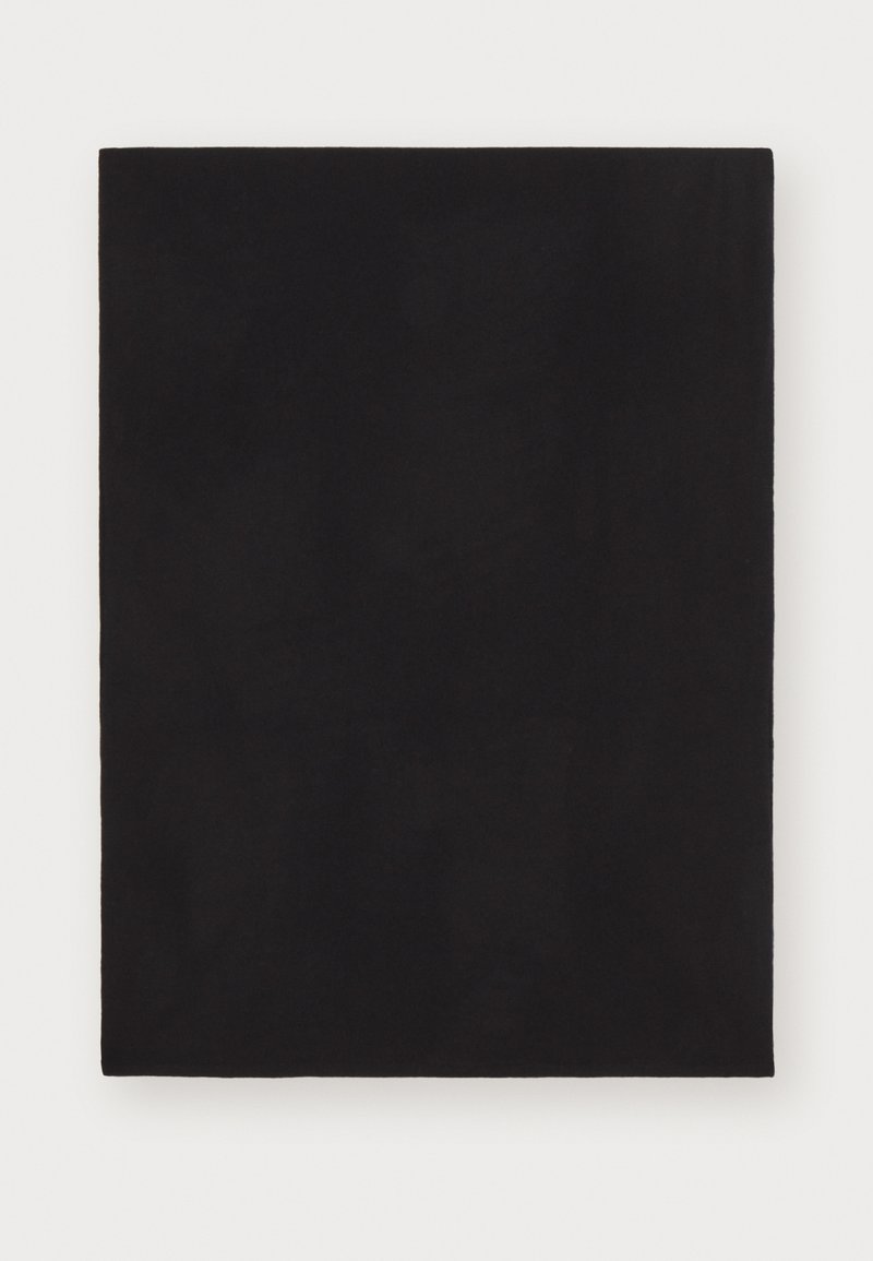 pure cashmere OVERSIZED SCARF - Sjal / Tørklæder - black