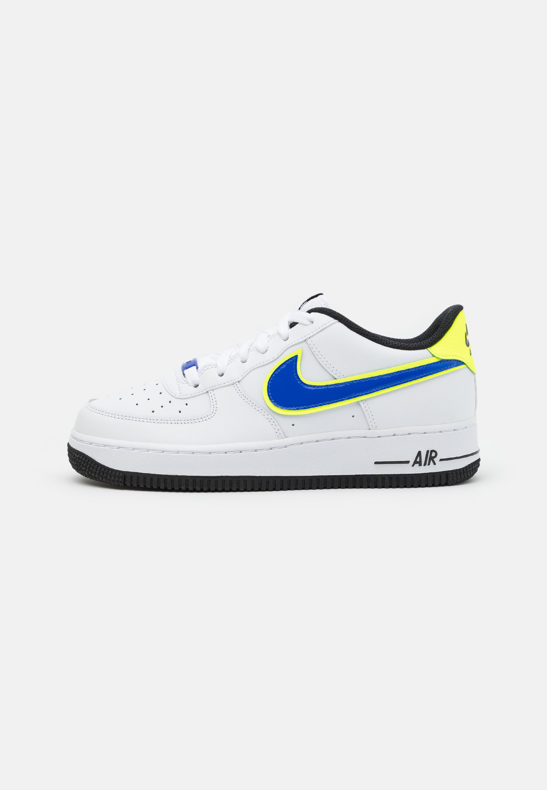 Nike Sportswear AIR FORCE 1 '07 UNISEX - Trainers - white/racer blue/volt/vivid  purple/black/white - Zalando.ie