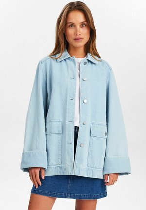 Nümph NULUNEA  - Jakna iz džinsa - light blue denim